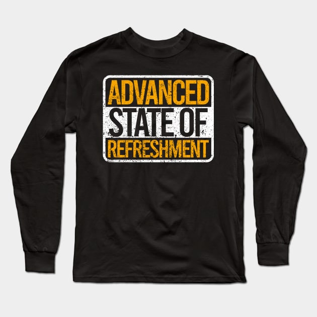 Advanced State Of Refreshment Long Sleeve T-Shirt by Worldengine